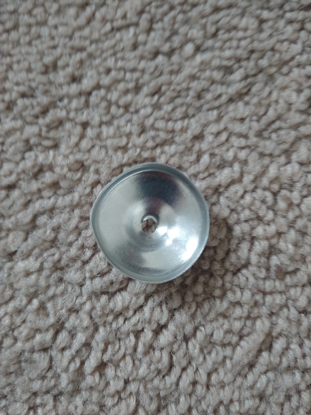 Silver Small LED Light with Red Cap - photo 3