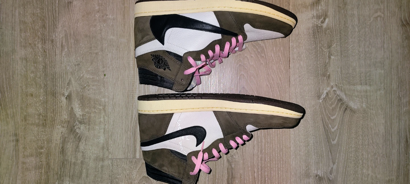 Nike Air Jordan 1 High OG TS SP "Mocha" Size 12 - photo 3