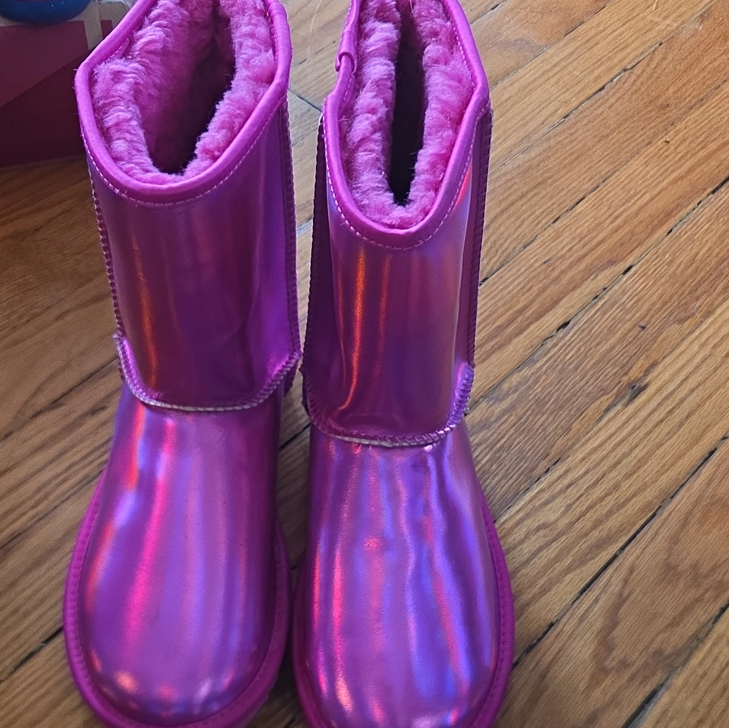 UGG Australia Pink Metallic Boots - photo 4