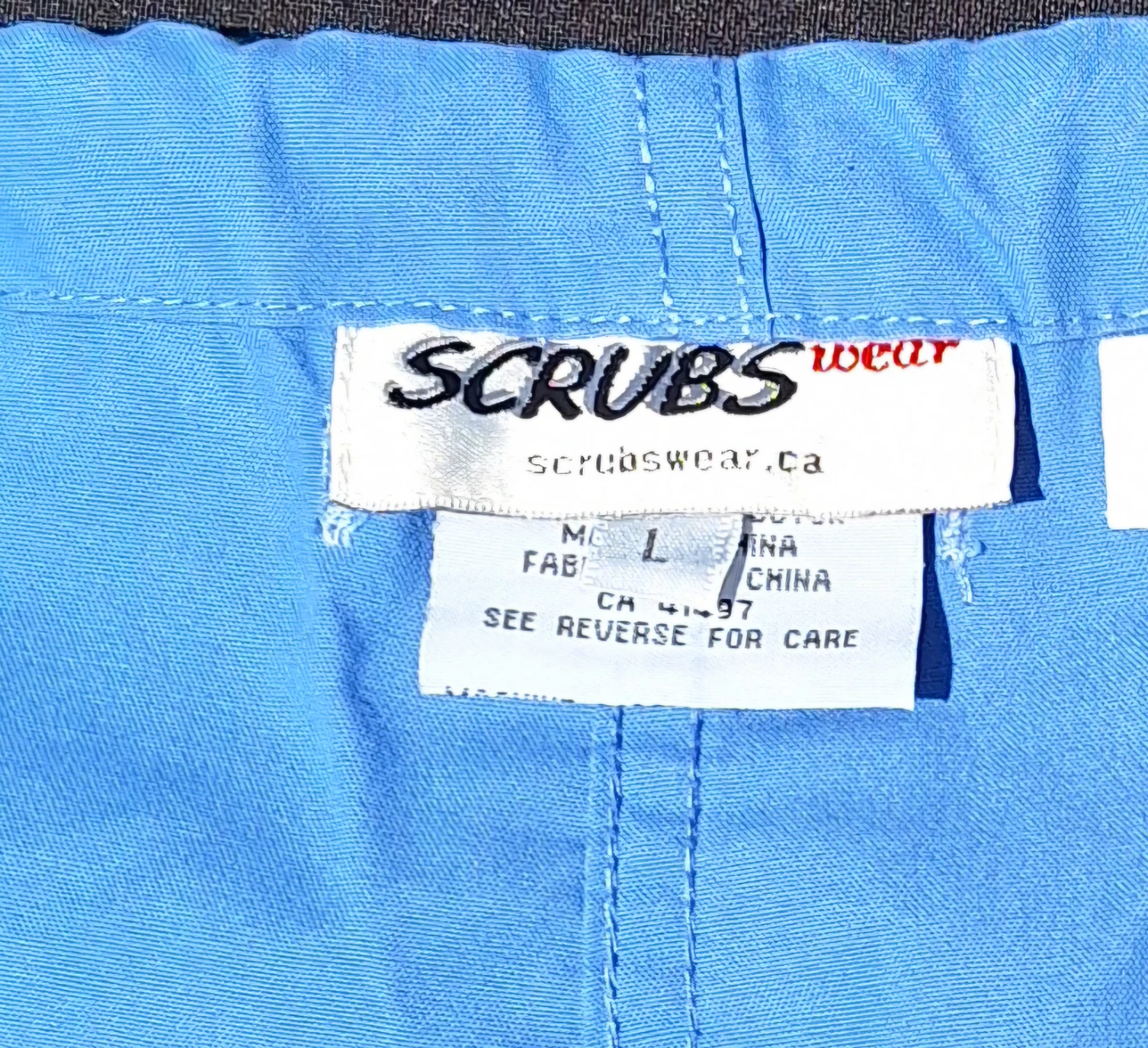 SCRUBSwear Blue Scrub Pants, L (Kit Cat Club rescue) - photo 3