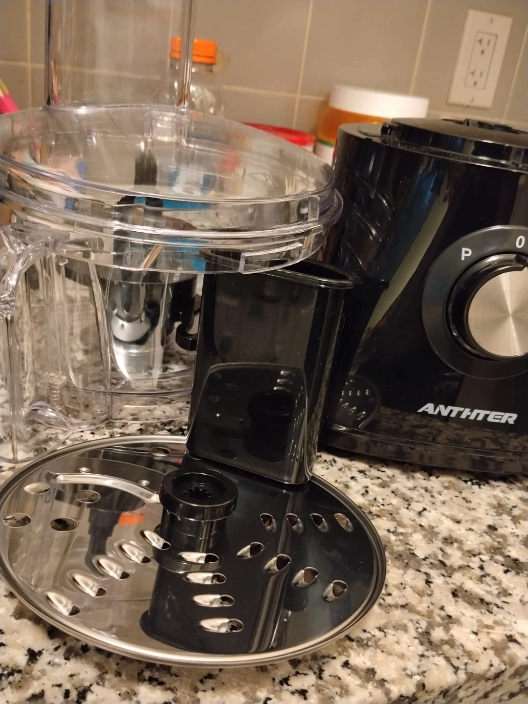 Brands new- Anthter CY-312 Food Processor - Black - photo 3