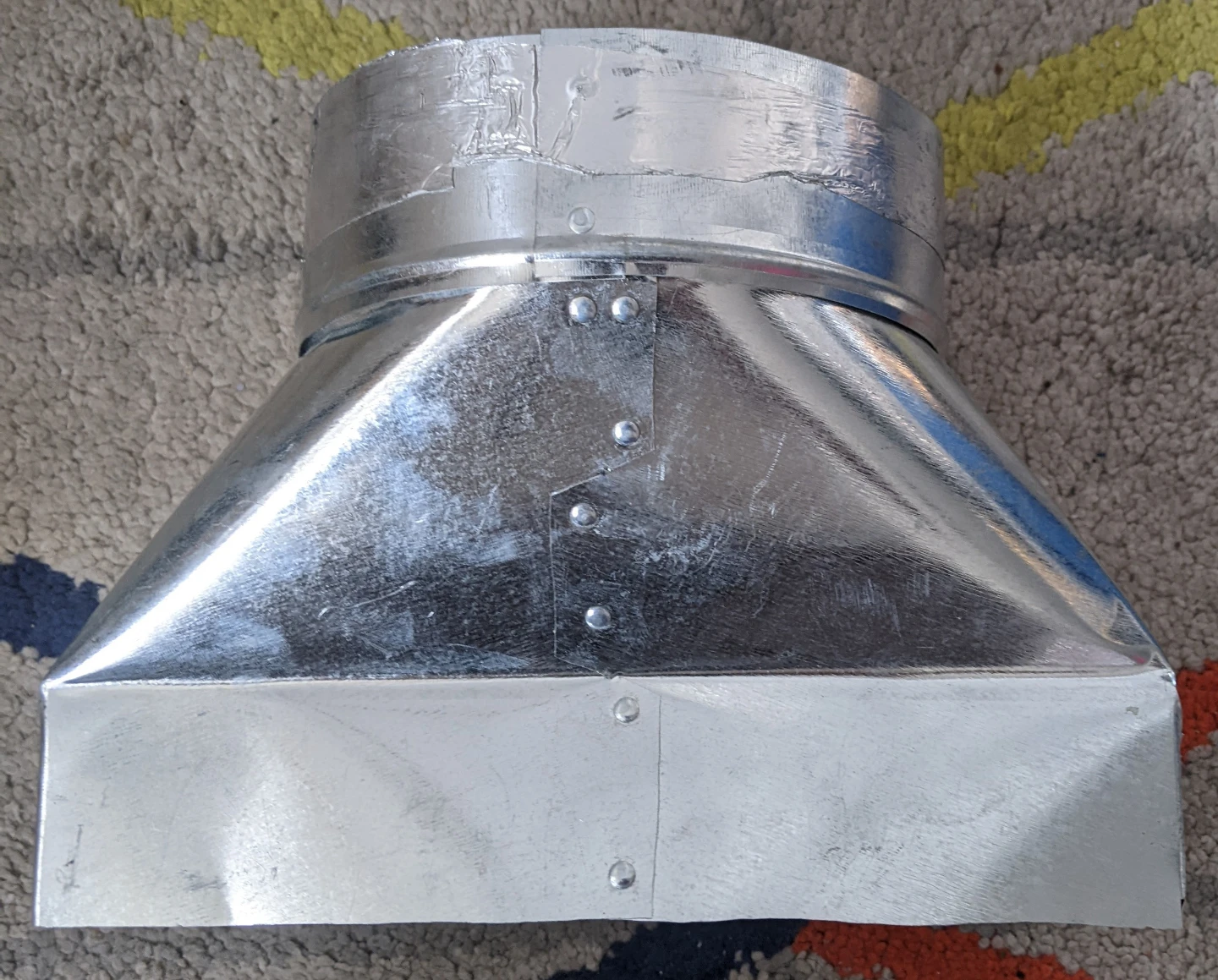 Galvanized Metal Duct Reducer