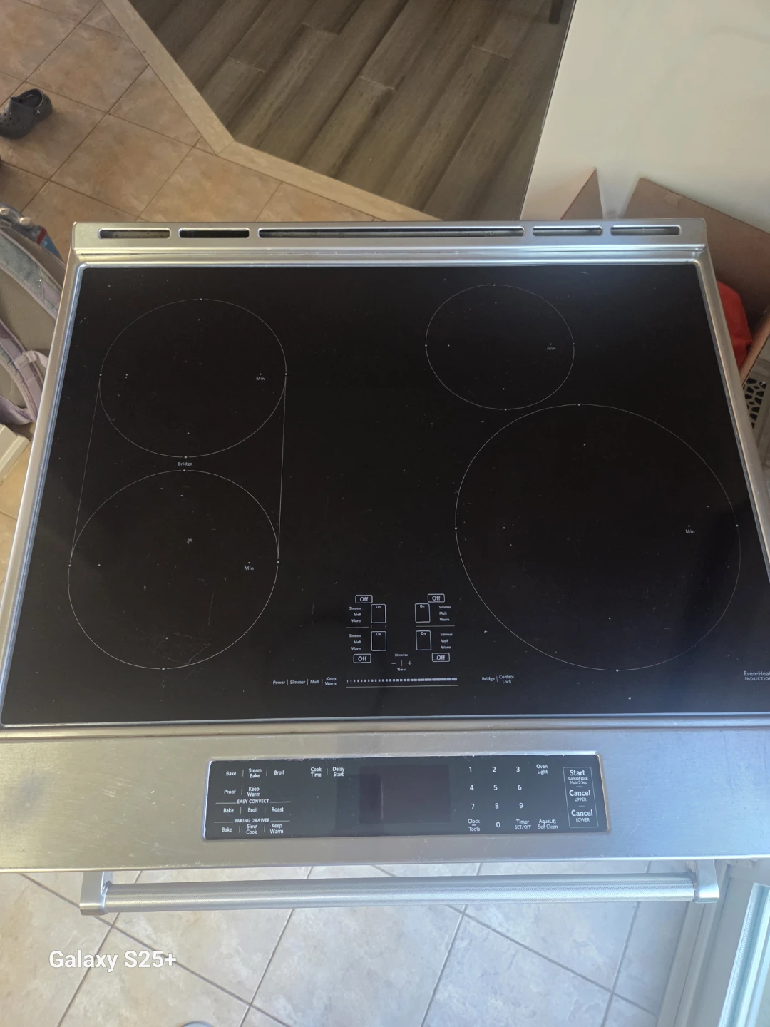 Induction stove KitchenAid KSIB900ESS2