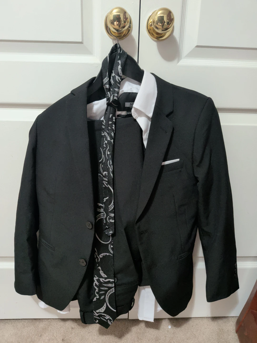 NOIR Formal Wear Kids Suit 10/12 Slim Fit - photo 2