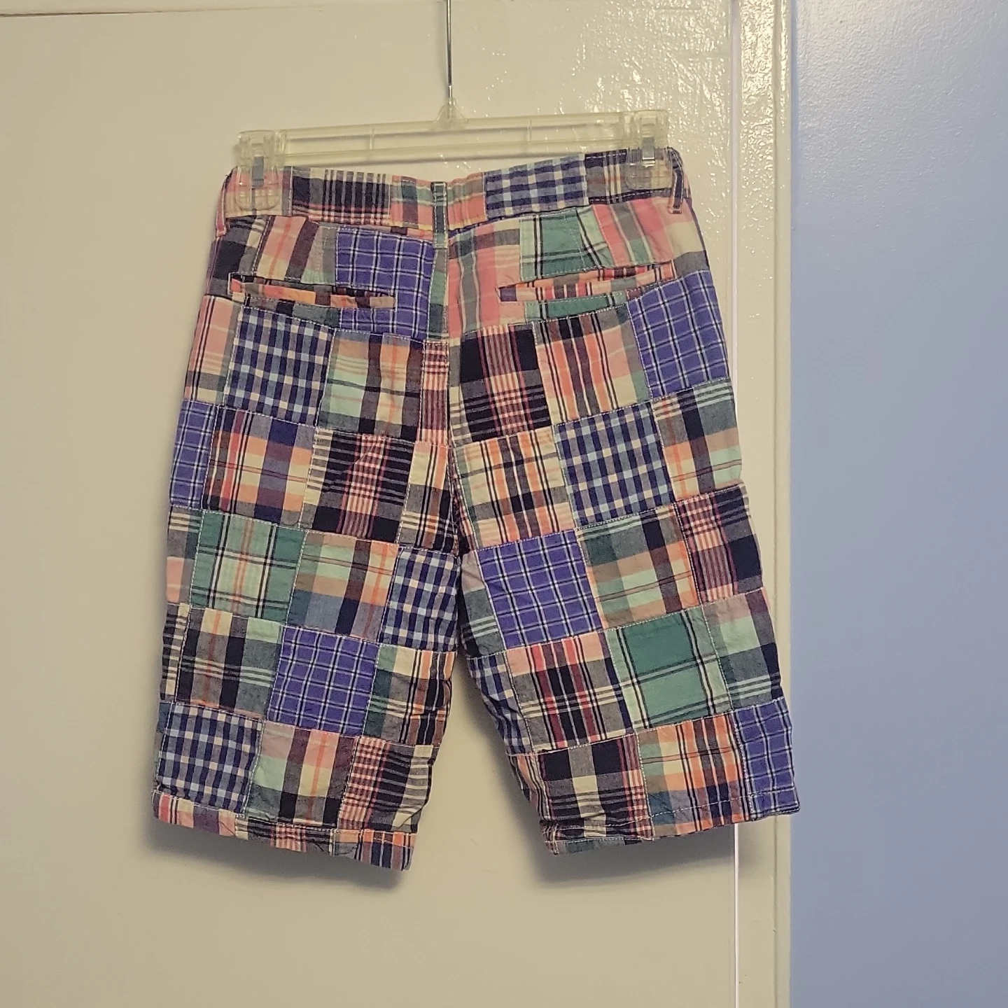 The Children's Place Patchwork Plaid Shorts Size 12 - photo 4