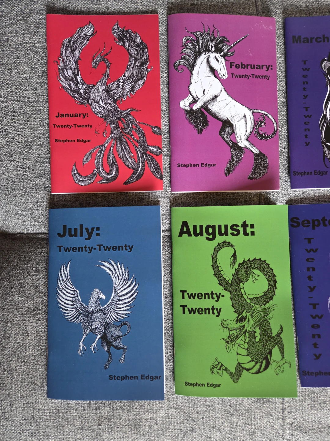Stephen Edgar 2020 Monthly Chapbook Collection of Poetry - photo 4