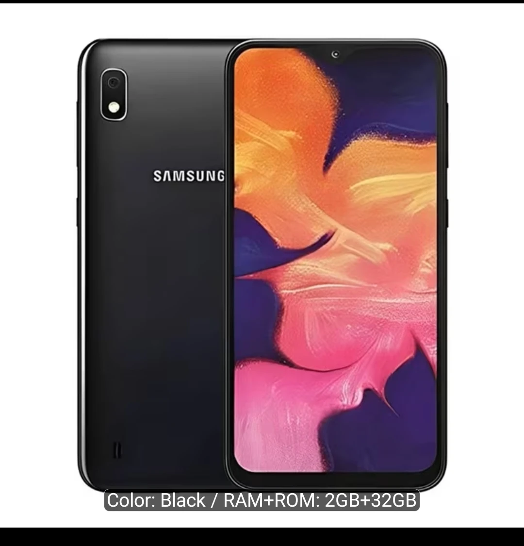 Samsung Galaxy A10 Smartphone - Black, 32GB Storage - photo 4