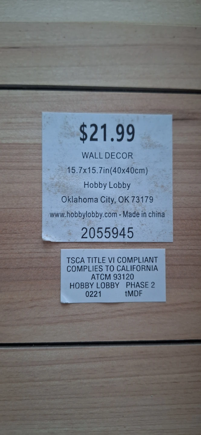 Hobby Lobby Lighthouse Wall Decor 15.7x15.7in - photo 3