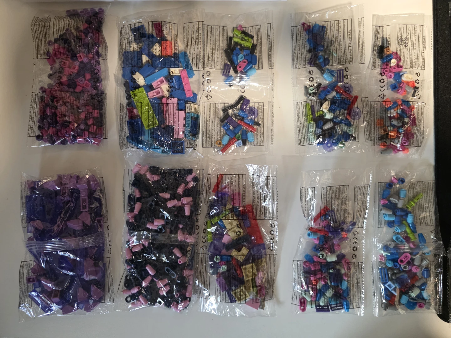Assorted LEGO Bricks and Pieces