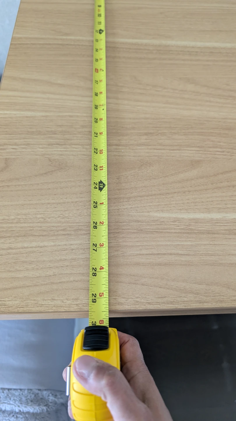 Adjustable Standing Desk - Light Wood Finish - photo 3