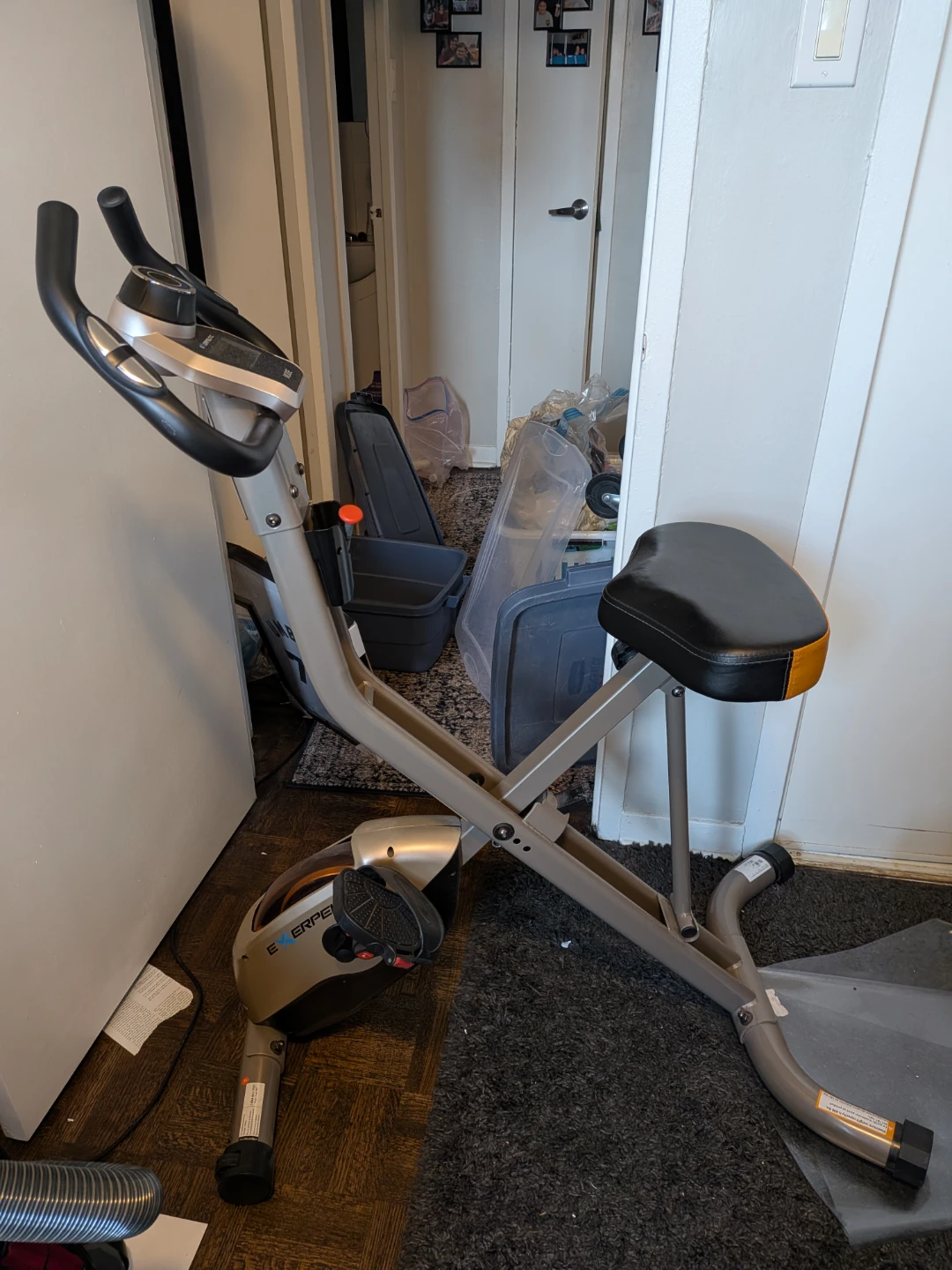 Exerpeutic Folding Exercise Bike
