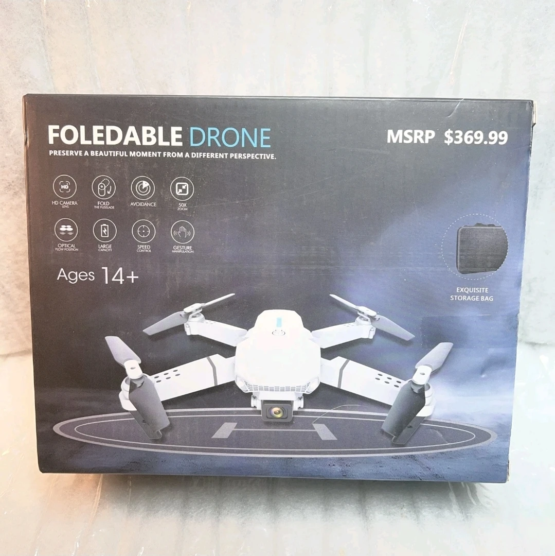Foldable Drone E88 Dual Cameras 8K Ultra Pro