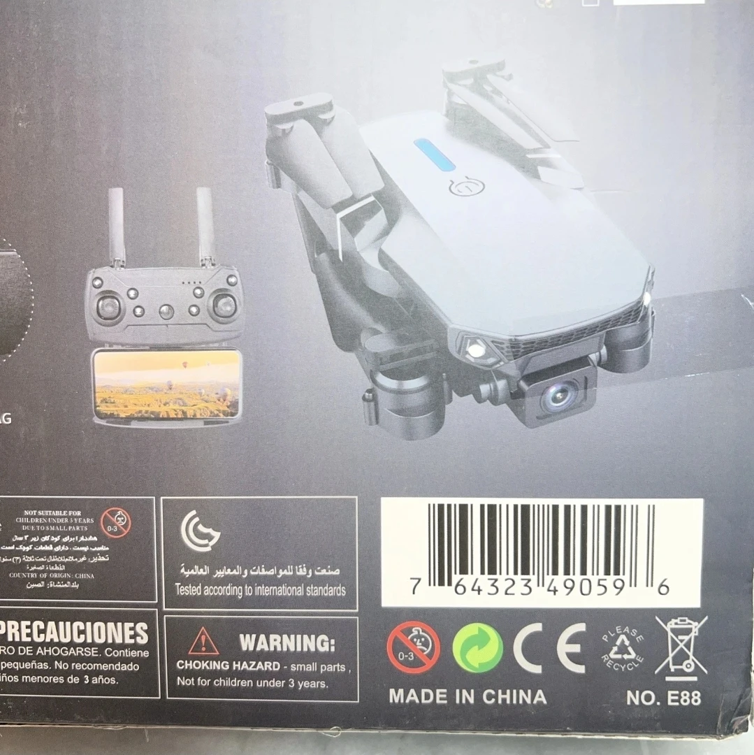 Foldable Drone E88 Dual Cameras 8K Ultra Pro - photo 5