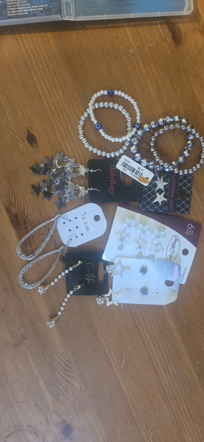 Bundle of Bracelets and Earrings
