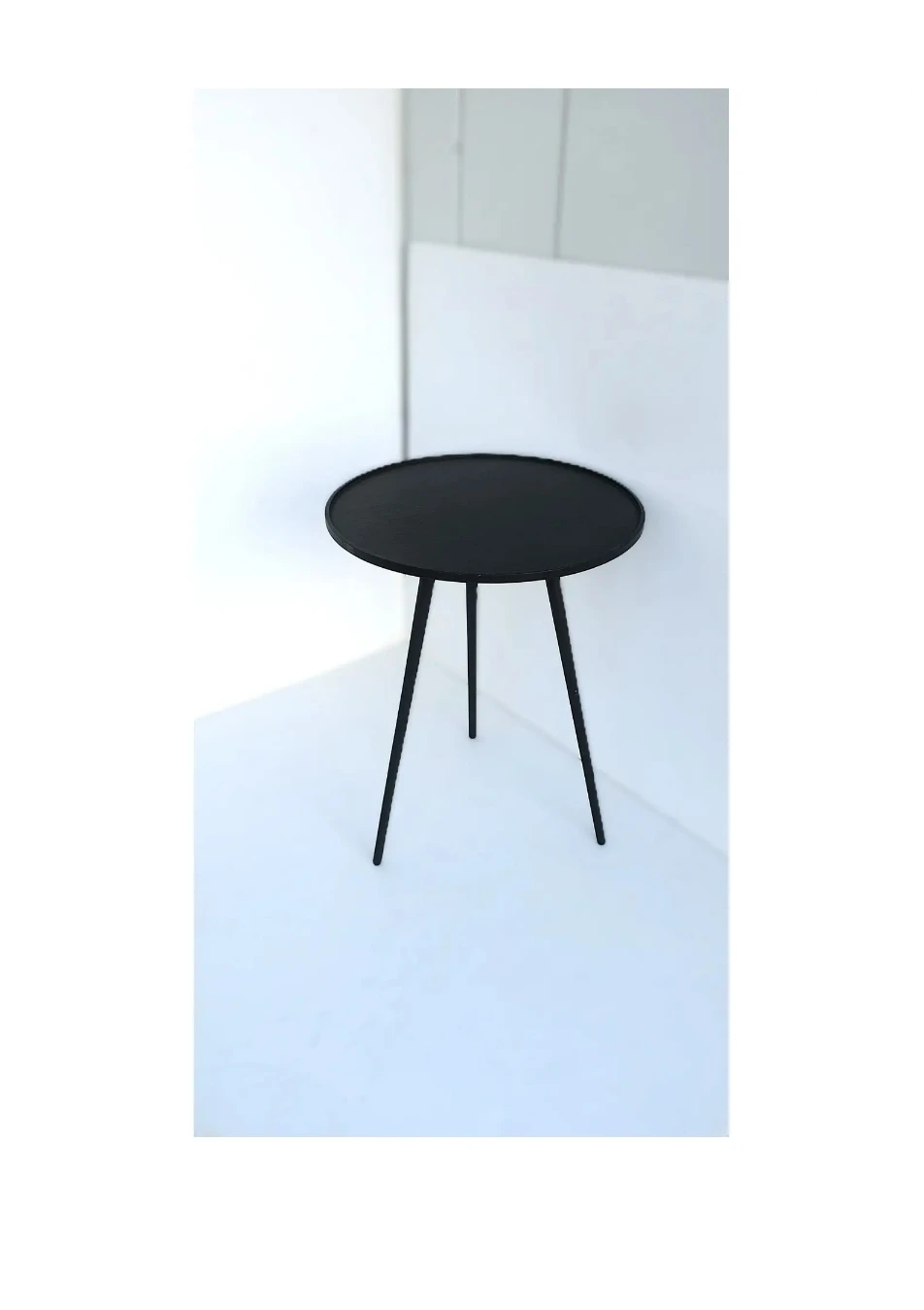 Anne Dittmeier New York Black Wood Side Table - photo 4