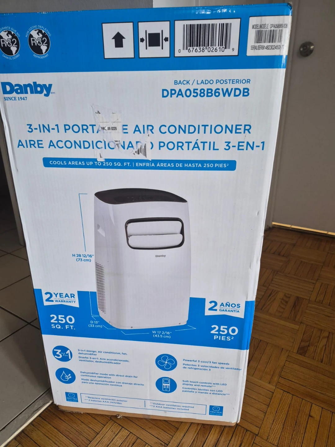 Danby 3-in-1 Portable Air Conditioner - photo 3