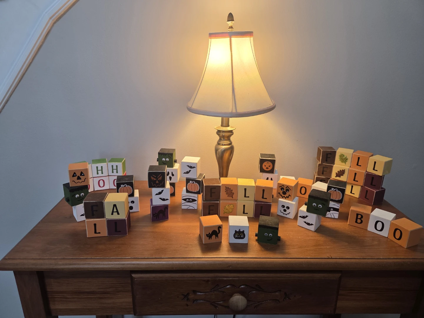 Seasonal decor blocks