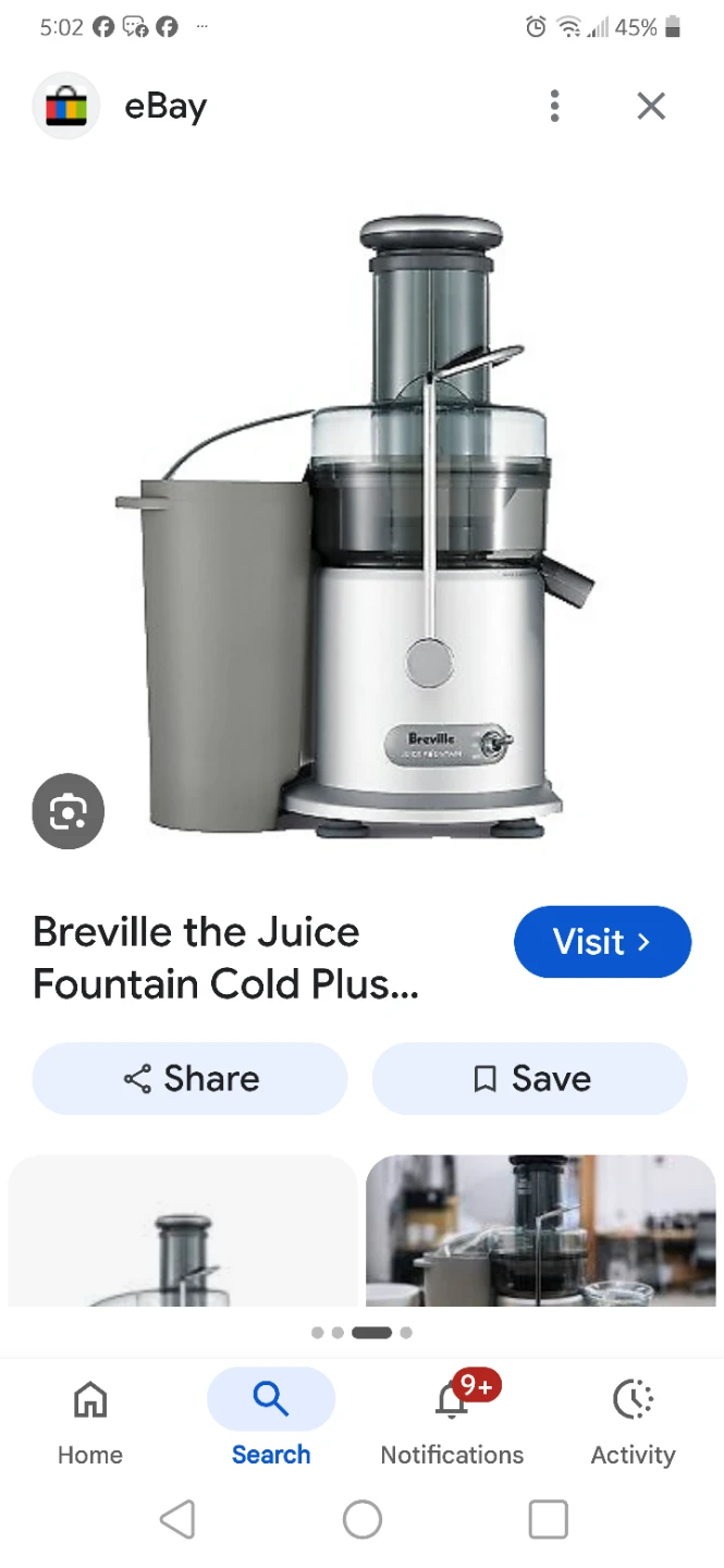 Breville the Juice Fountain Cold Plus Juicer - photo 2