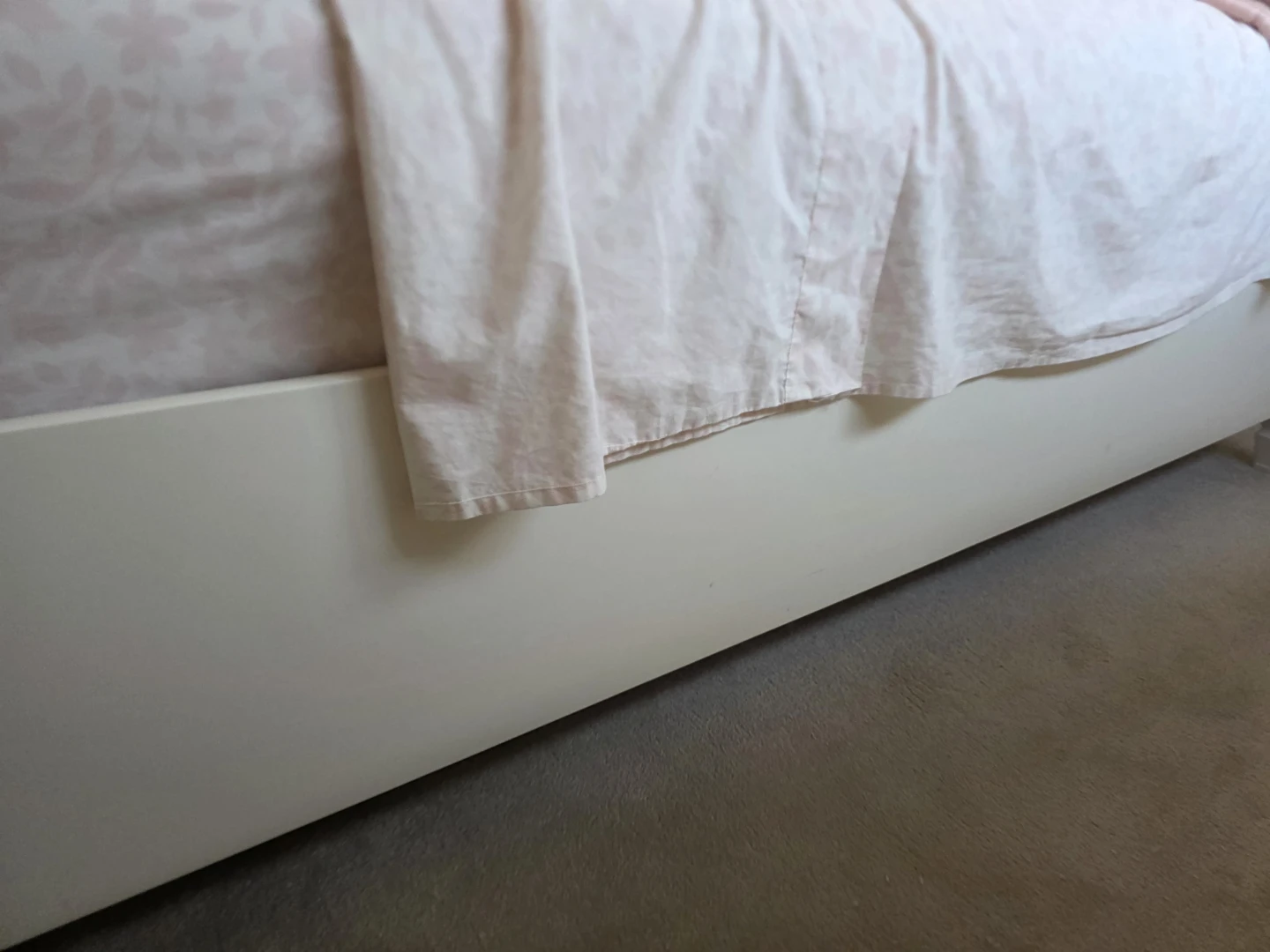 King size bed frame with bottom drawers - photo 4