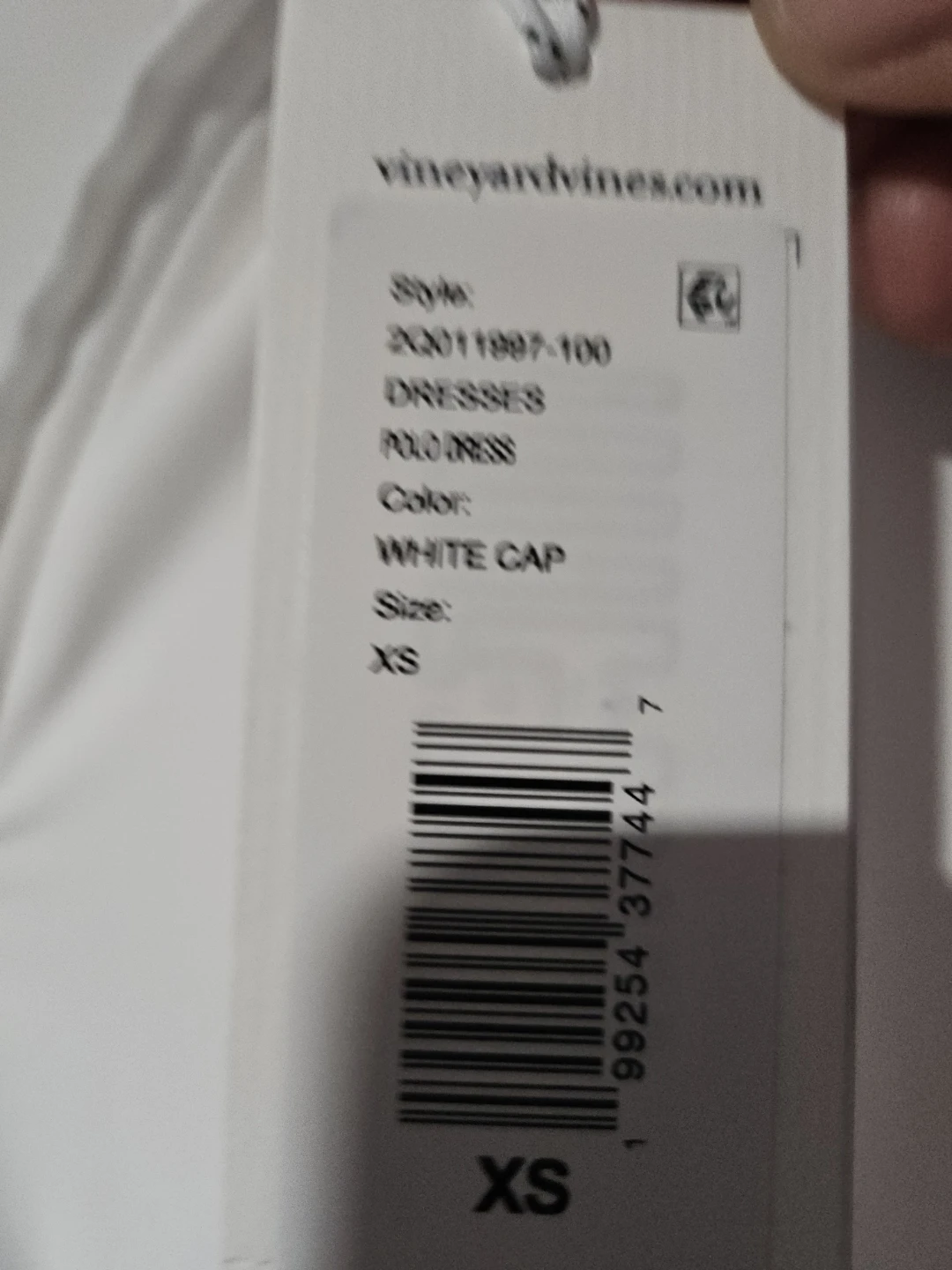 Vineyard Vines White Cap Polo Dress - Size XS - photo 5