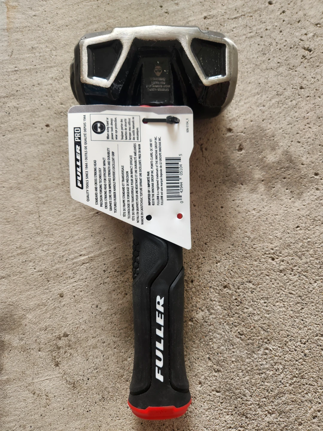 Fuller Pro 3 lb Graphite Club Hammer - photo 2