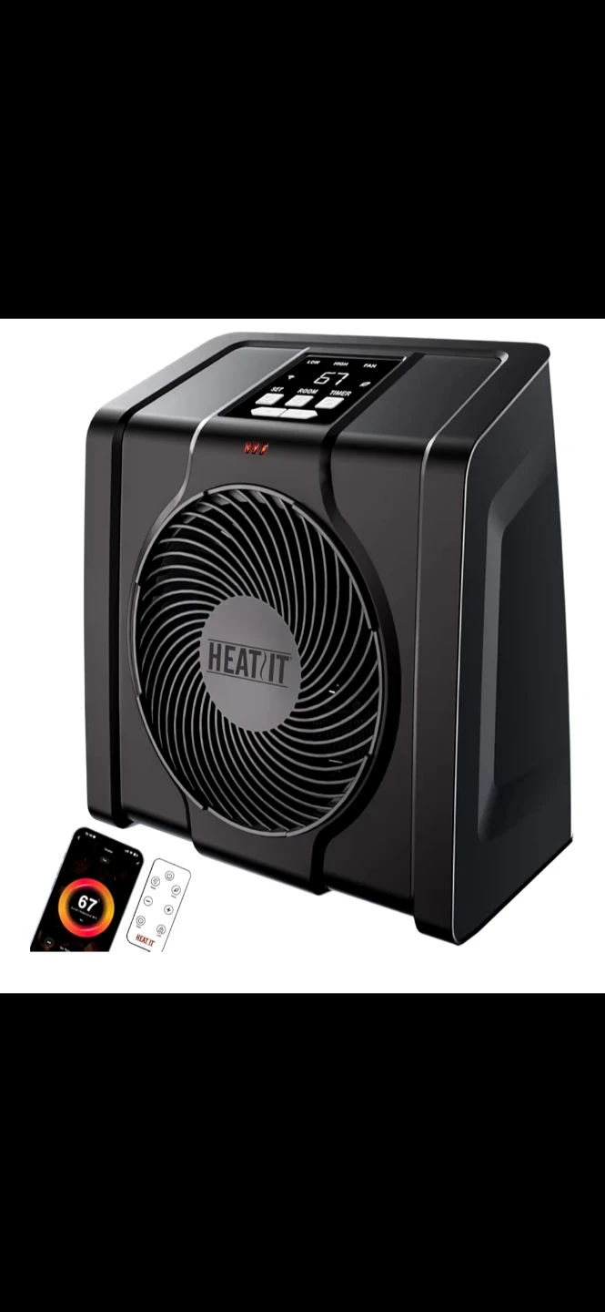 Portable Heater with Remote and App Control