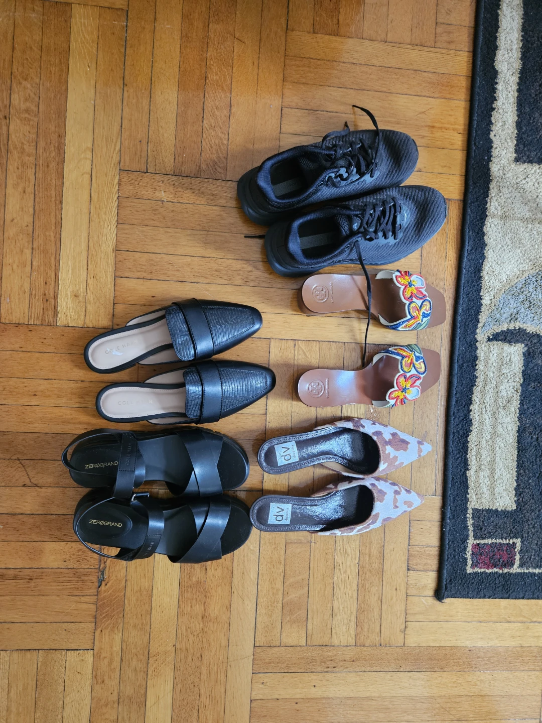 Assorted Women's Shoes - Heels, Mules, Sneakers