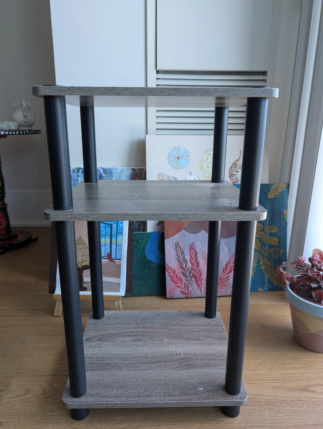 Wooden Look 3-Tier Shelf