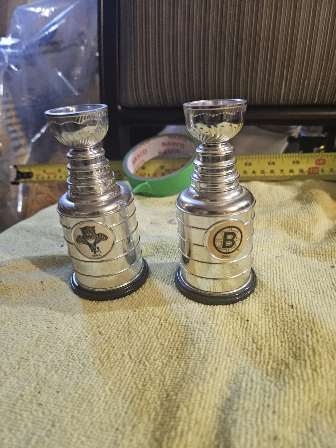 NHL Boston Bruins & Florida Panthers Mini Trophies - photo 2