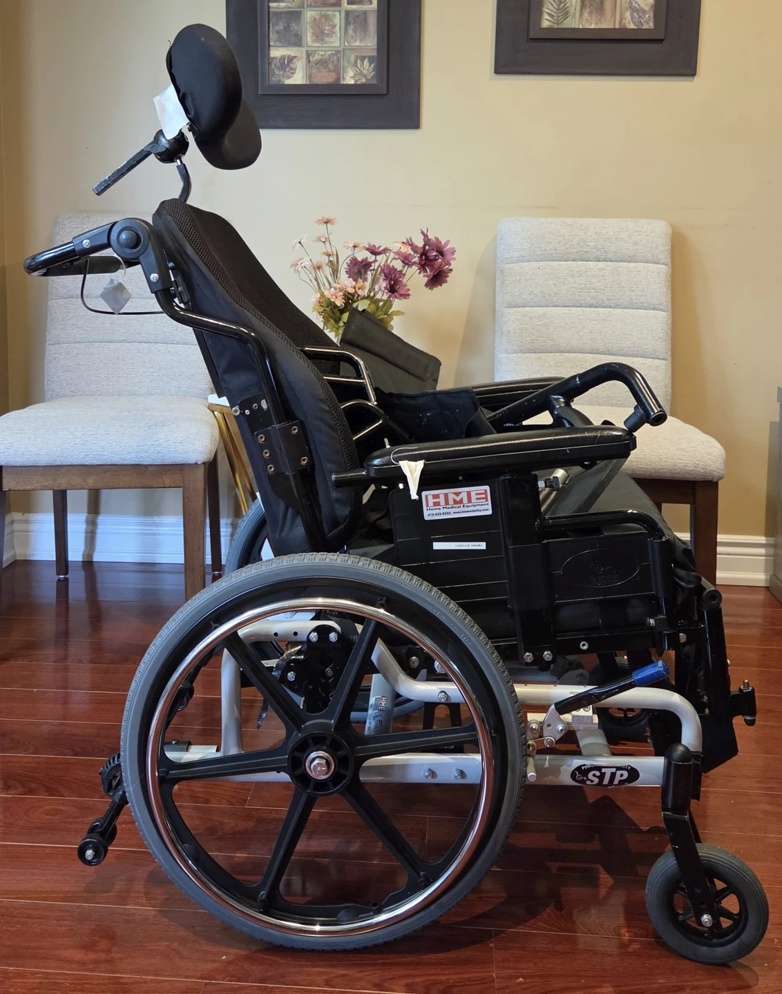 HME Power Plus Mobility Wheelchair - photo 3