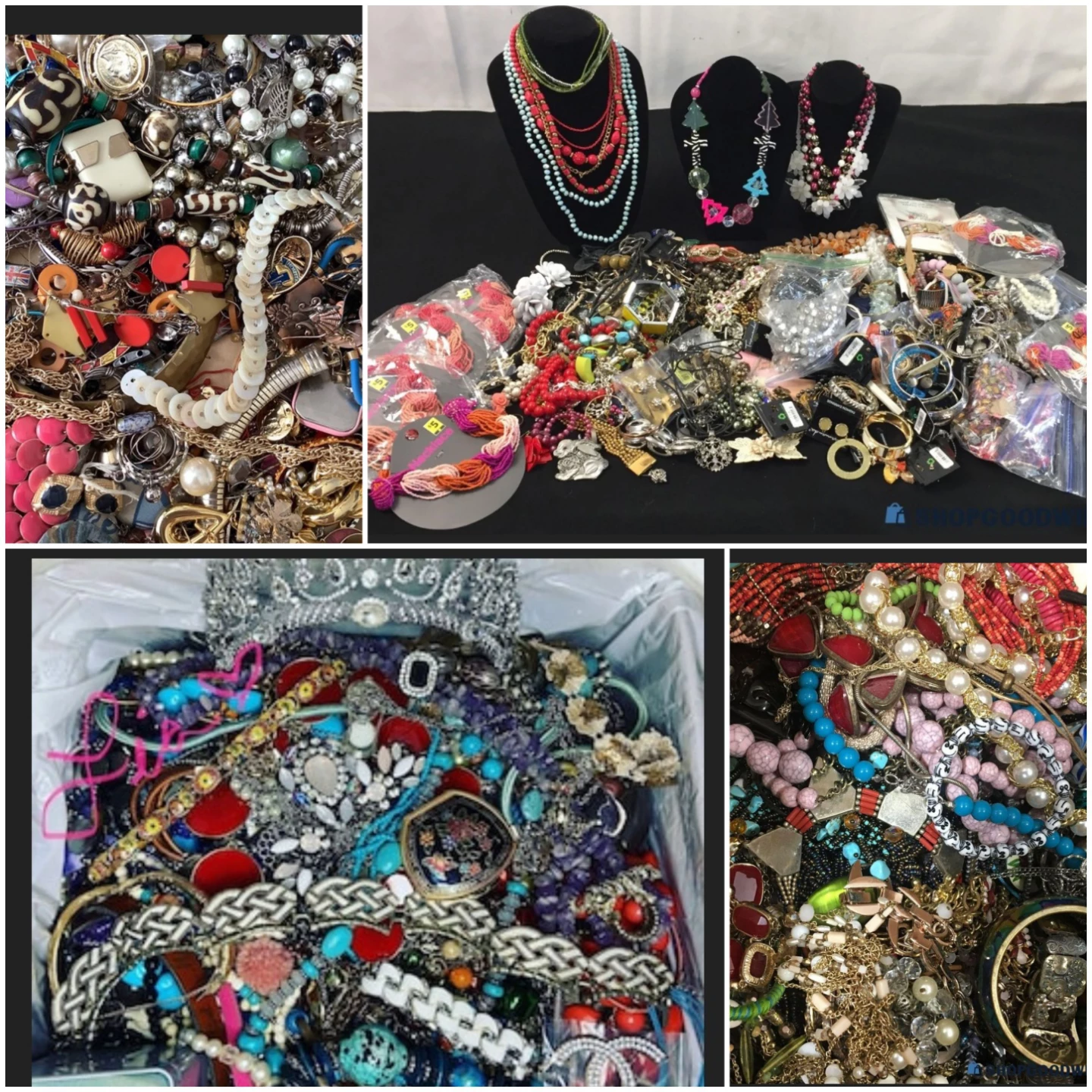 Brandnew 300lbs+ massive collection of costume jewellery - photo 2