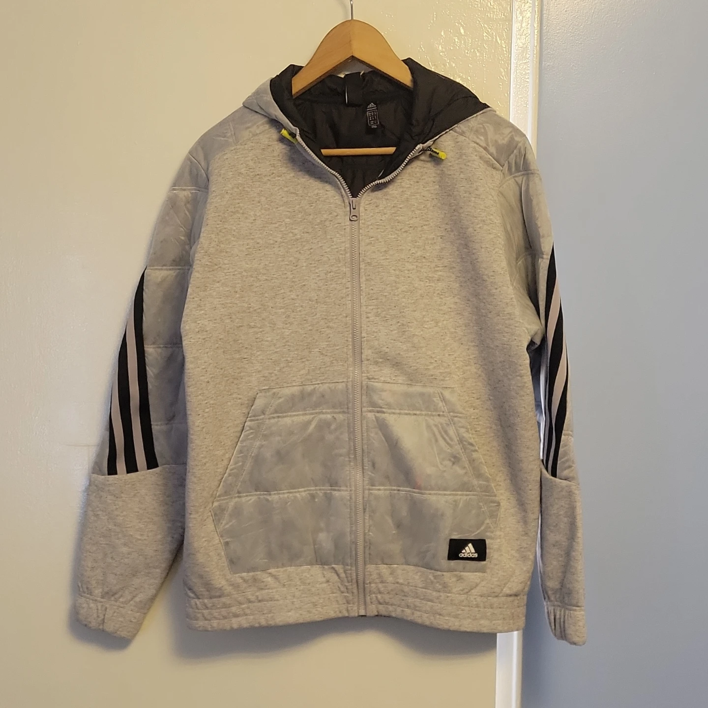 Adidas Hooded Zip-Up Jacket - photo 2