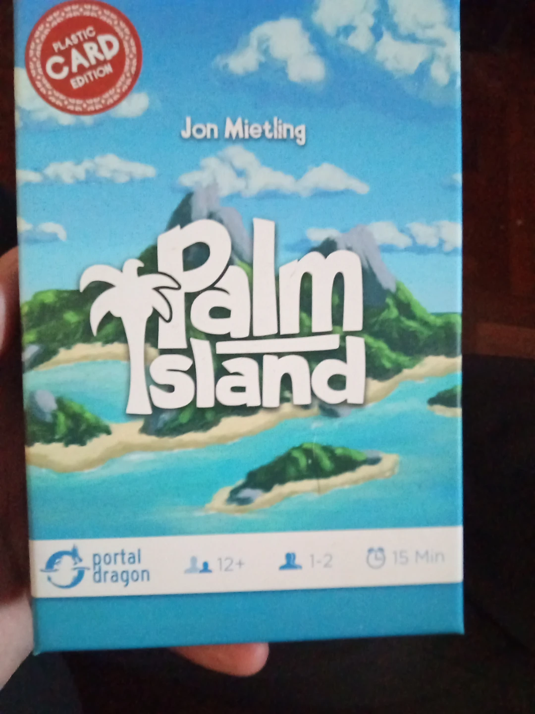 Palm Island Plastic Card Edition Board Game