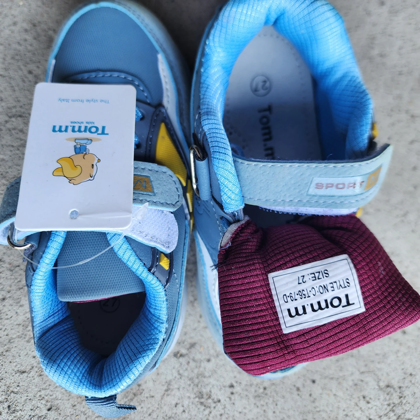 Tom.m Kids Sport Shoes Size 27 Blue