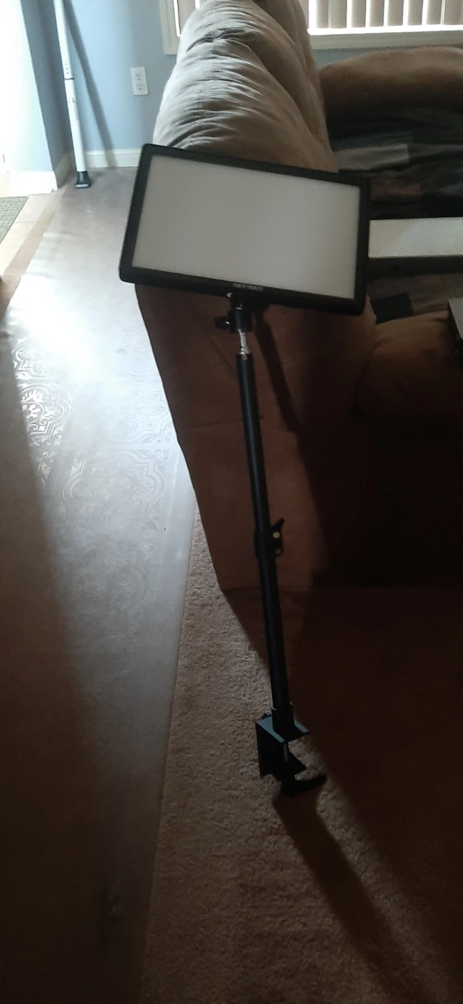 Neewer LED Video Light Panel with Clamp Mount