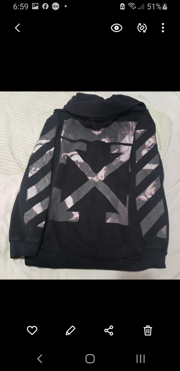 Off-White Caravaggio Arrows Hoodie - photo 4