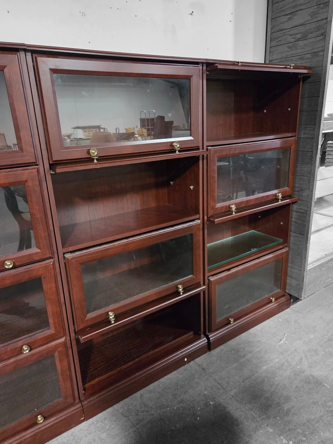 Four Tier Barrister Bookcase (Delivery Available) - photo 2