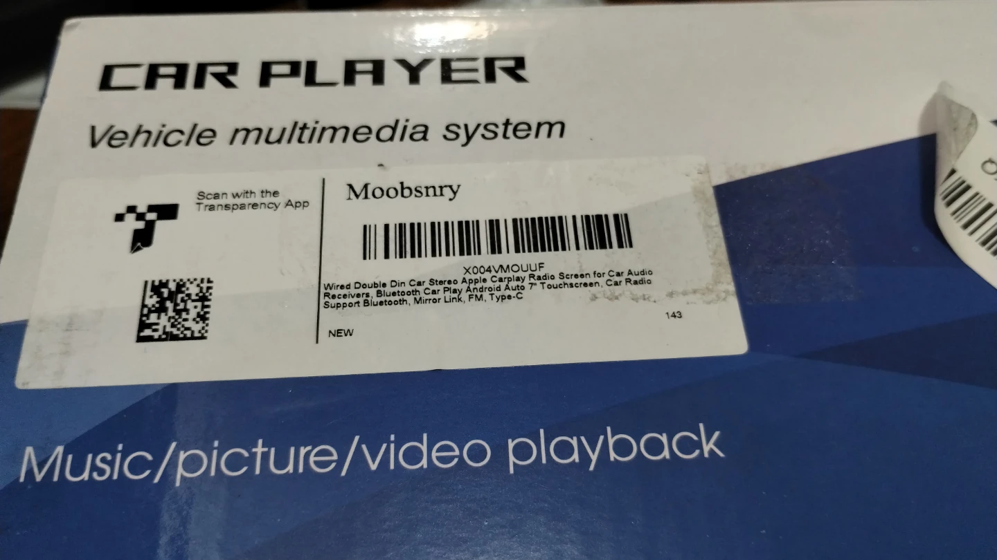 Moobsnry Car Player Vehicle Multimedia System