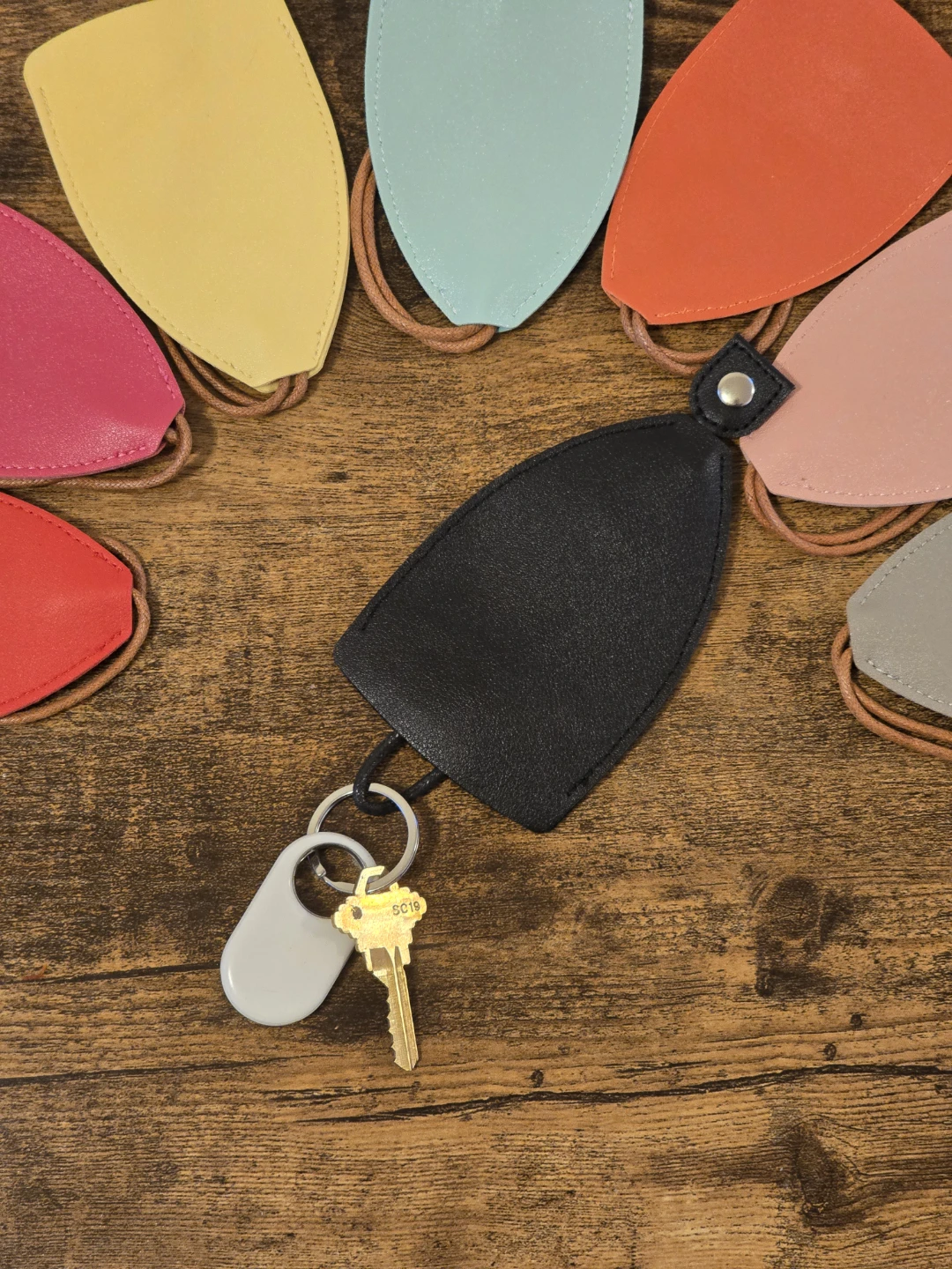 Assorted Leather Key Holder Pouches - photo 3