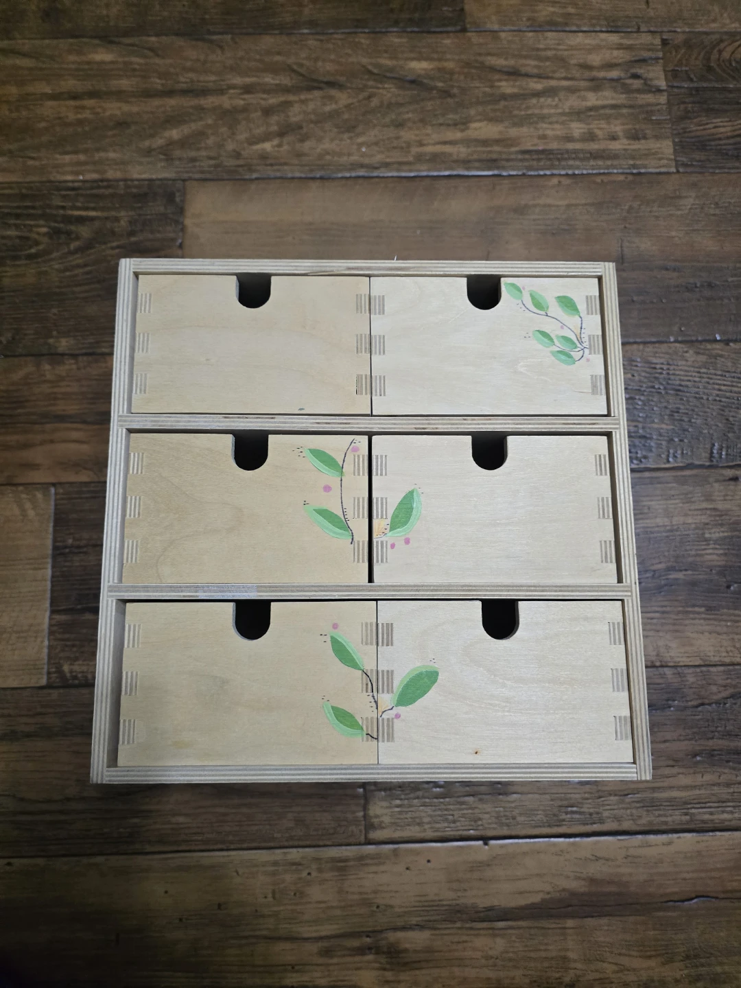 Mini chest of drawers, birch plywood,