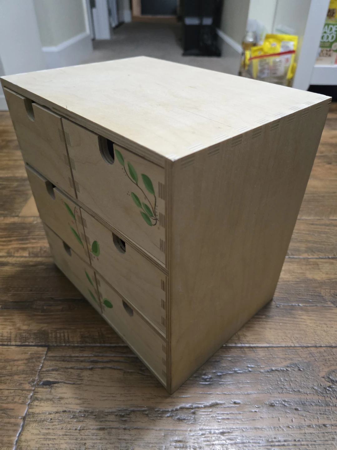 Mini chest of drawers, birch plywood, - photo 5