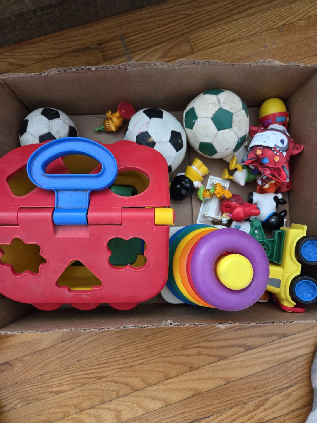 Mixed Box of Toddler Toys
