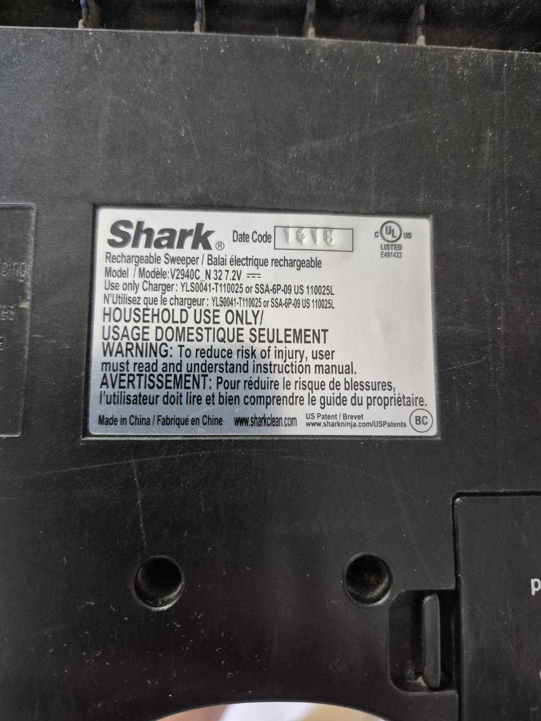 Shark Rechargeable Sweeper - photo 4