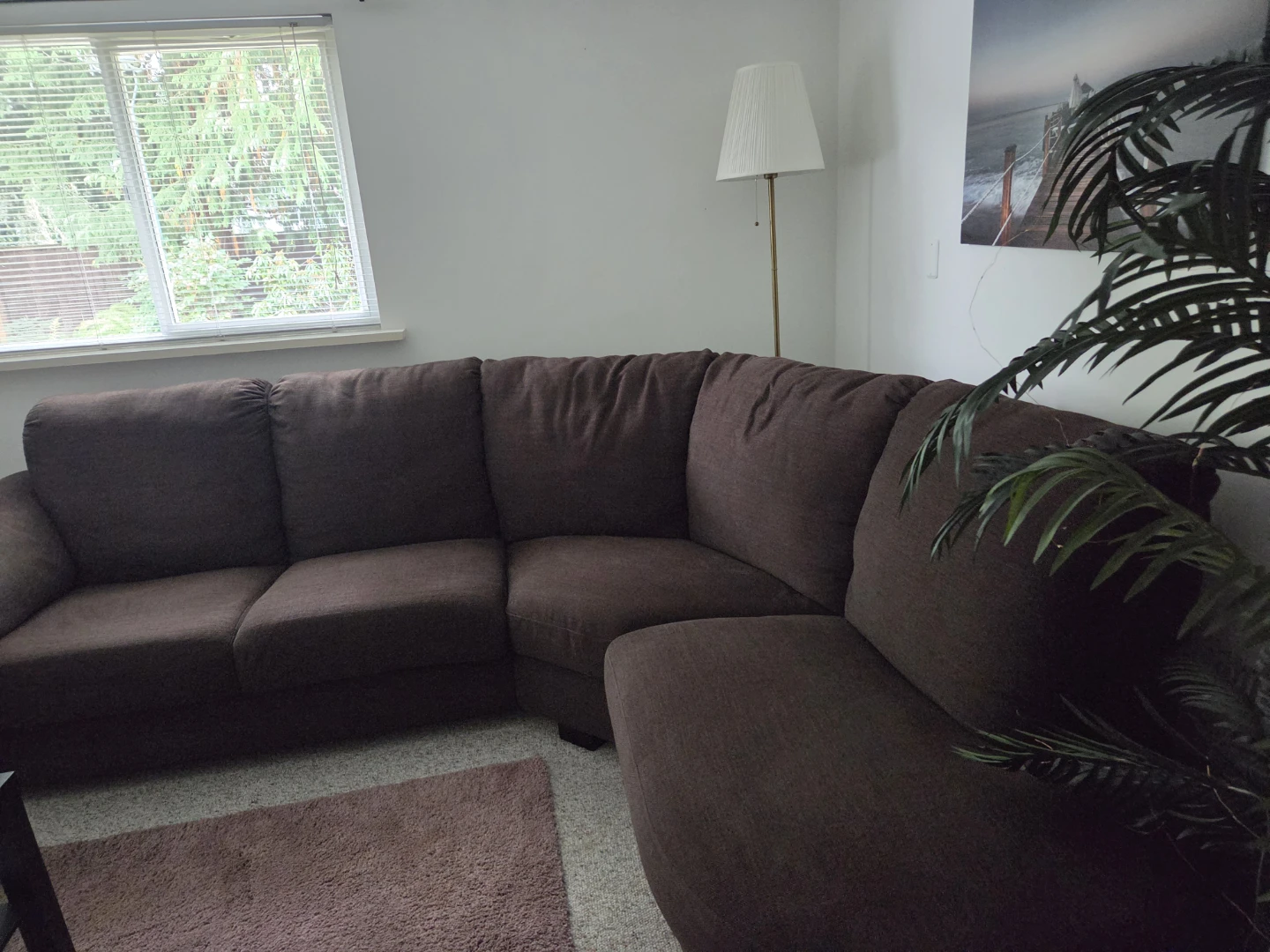 Ikea Brown Sectional Sofa