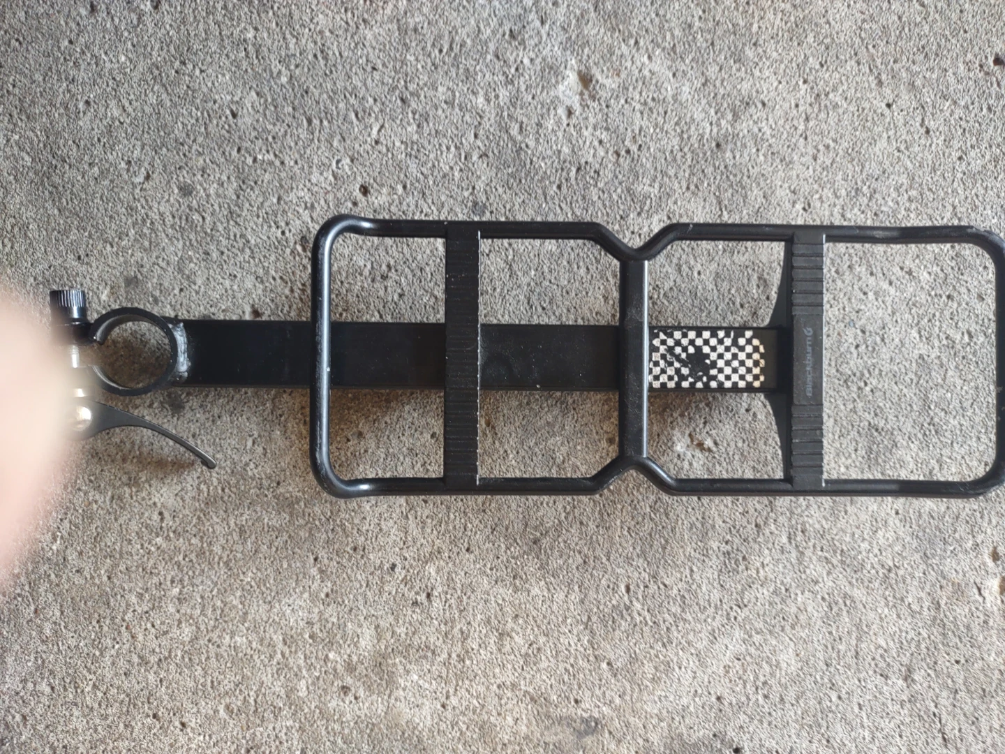 Black Bicycle Rear Rack - photo 2