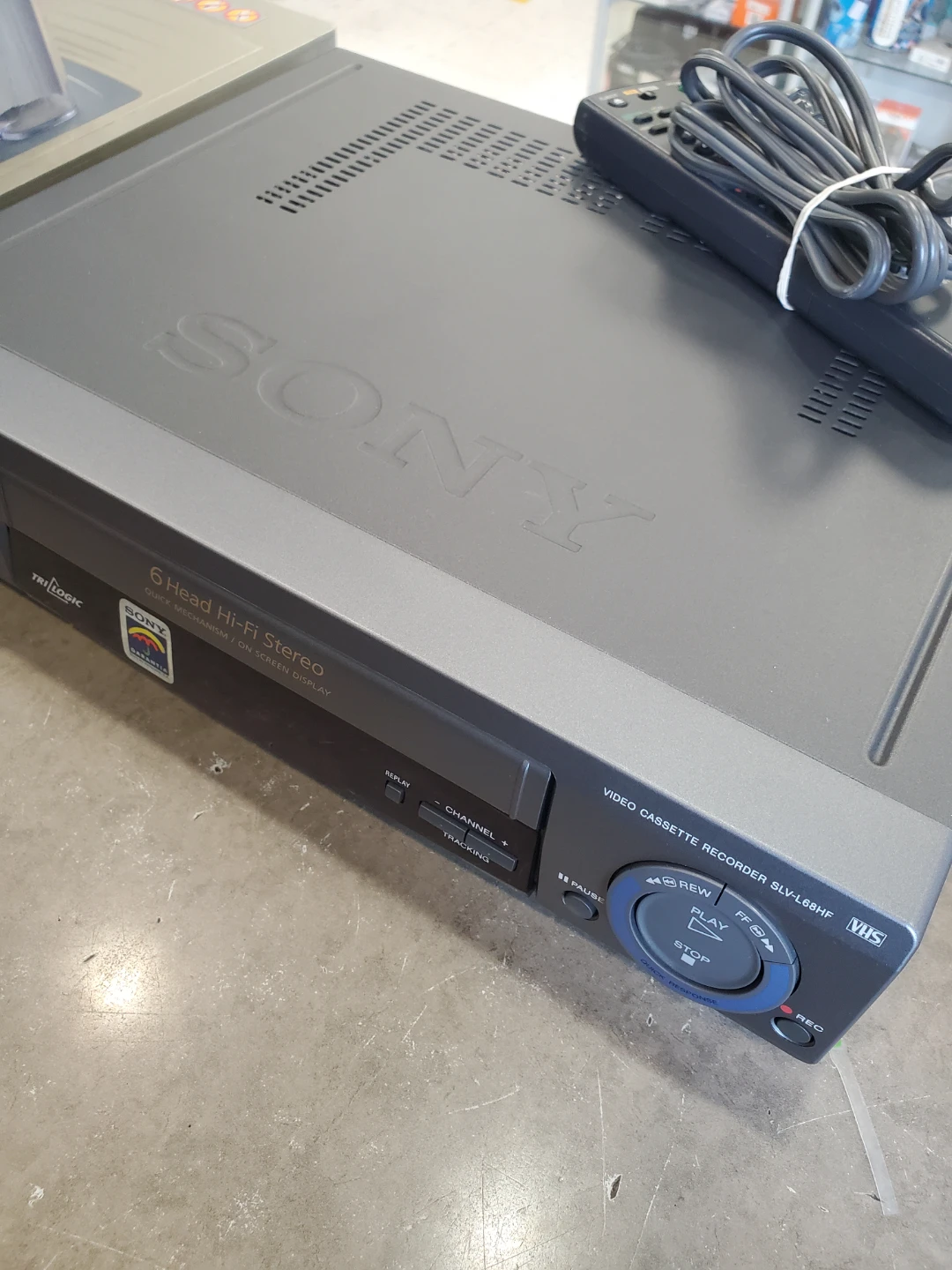 Sony SLV-L68HF Video Cassette Recorder