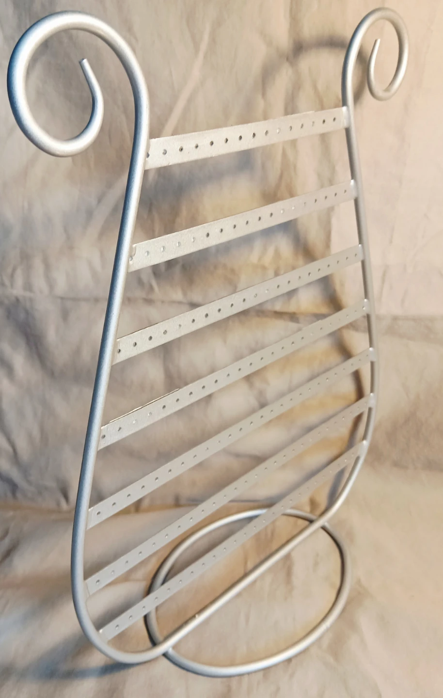 Silver Metal Earring Display Stand - photo 3