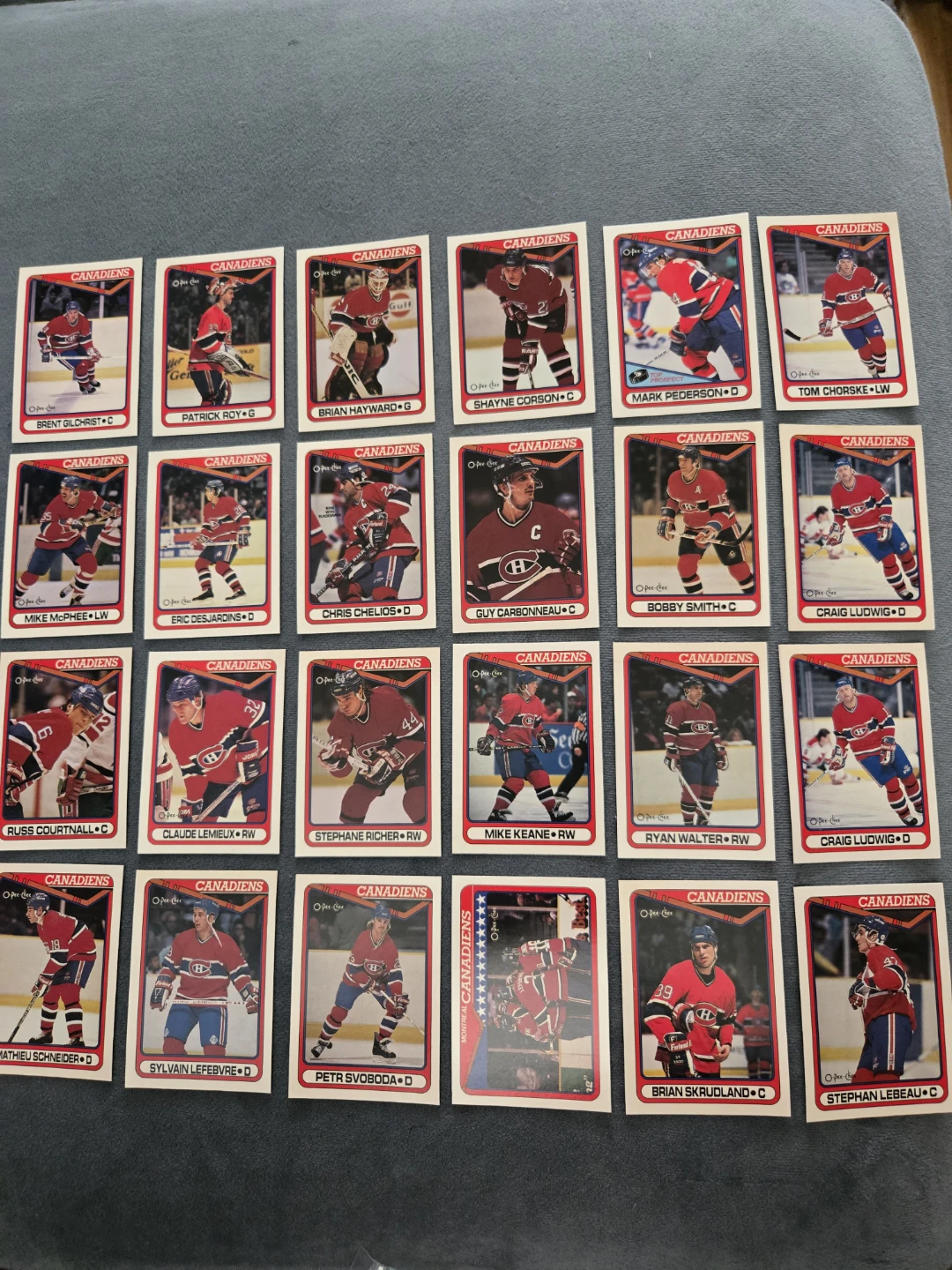 Canadiens Hockey Cards