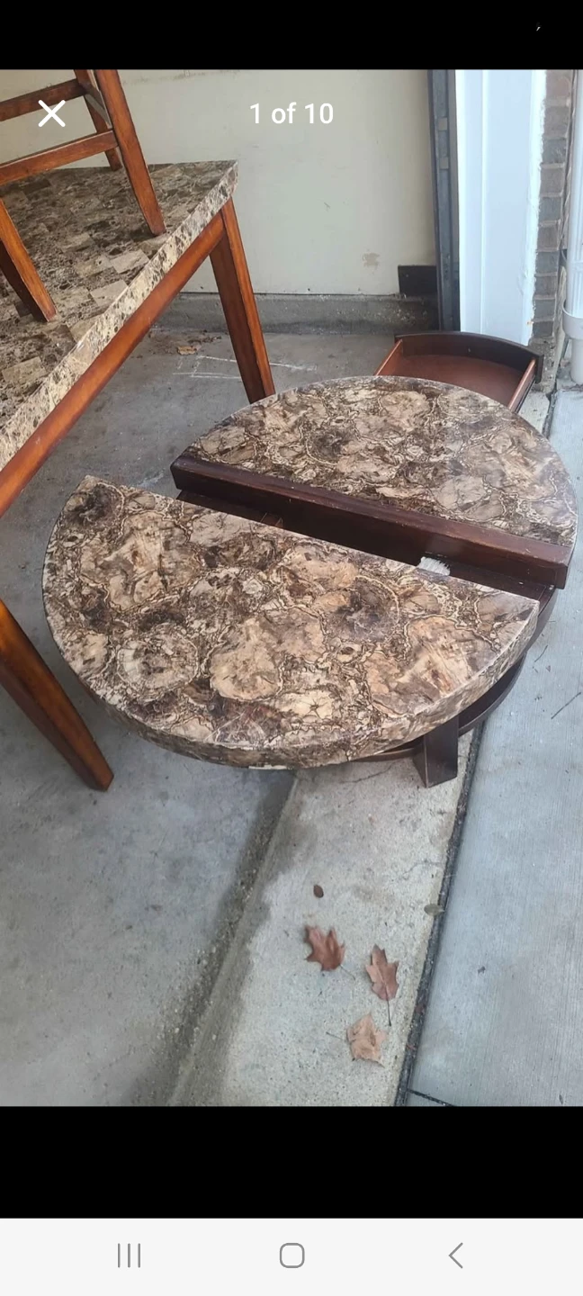 Lift Top Coffee Table with Drawer - photo 2