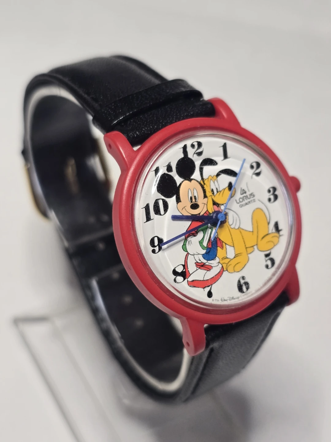 Lorus Mickey Mouse Quartz Watch 34mm Diameter NEW BATTERY - photo 3
